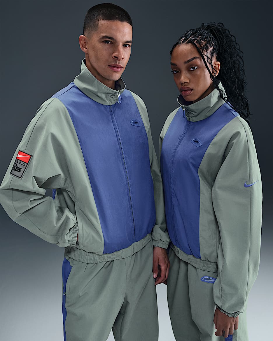 人気話題コラボ！NIKE x PATTA COACHES JACKET MARS STONE (Nike